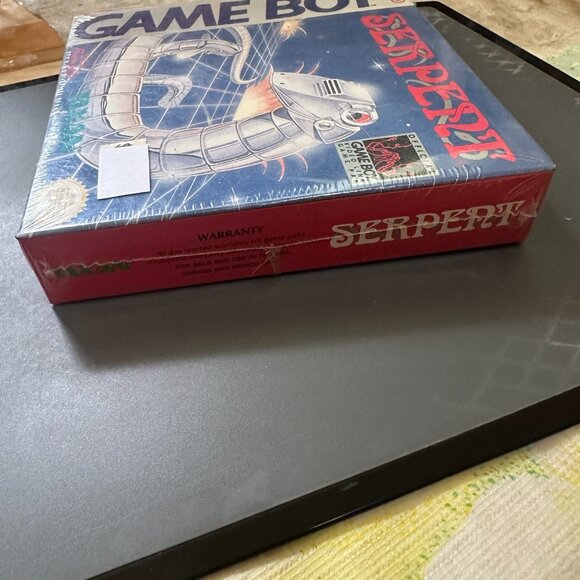 Serpent Nintendo Game Boy 1990 Taxan CIB New Sealed - Picture 6 of 12